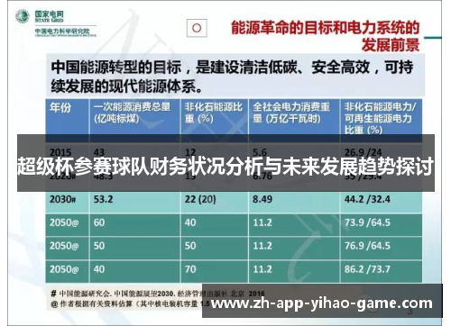 超级杯参赛球队财务状况分析与未来发展趋势探讨